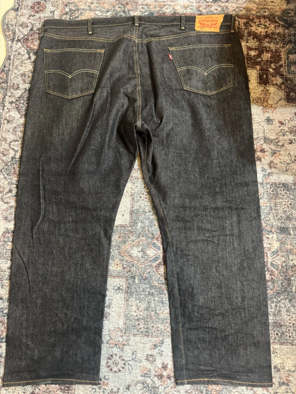 Levi's Men's Dark Indigo Relaxed Jeans